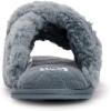 imageMUK LUKS Womens Perley Criss Cross SlipperSteel Blue