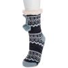 imageMUK LUKS Womens Tall Cabin Sox 1 Pair PackBlue