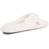 imageMUK LUKS womens Ada Chenille Crossband Slippers  Daisy WhiteSlipperDaisy White