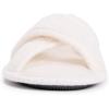 imageMUK LUKS womens Ada Chenille Crossband Slippers  Daisy WhiteSlipperDaisy White