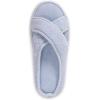 imageMUK LUKS womens Ada Chenille Crossband Slippers  Daisy WhiteSlipperFreesia Blue
