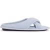 imageMUK LUKS womens Ada Chenille Crossband Slippers  Daisy WhiteSlipperFreesia Blue