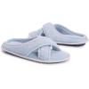 imageMUK LUKS womens Ada Chenille Crossband Slippers  Daisy WhiteSlipperFreesia Blue