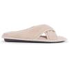 imageMUK LUKS womens Ada Chenille Crossband Slippers  Daisy WhiteSlipperHoney Wheat