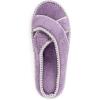 imageMUK LUKS womens Ada Chenille Crossband Slippers  Daisy WhiteSlipperLilac