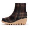 imageMUK LUKS womens Vermont EssexBootsBlack Plaid
