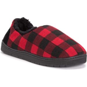 imageMUK LUKS Mens John Slippers ShoeRedBlack