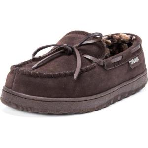 imageMUK LUKS Mens Paul Slipper Multi ColorsChocolate