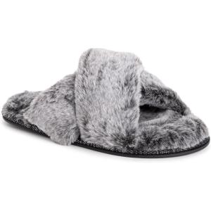 imageMUK LUKS Womens Kathy Ireland Daisy Slide SlipperGrey