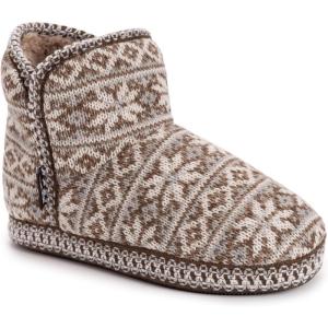 imageMUK LUKS Womens Leigh SlippersBrown Marl