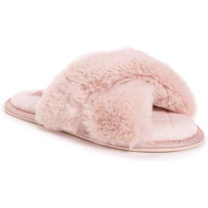 imageMUK LUKS Womens Perley Criss Cross SlipperBlush