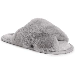 imageMUK LUKS Womens Perley Criss Cross SlipperGrey