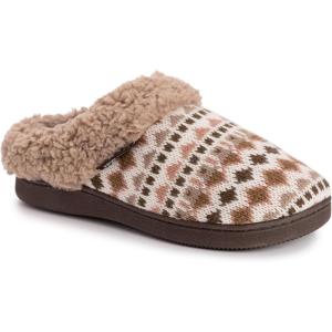 imageMUK LUKS Womens Suzanne Clog SlippersIvoryRosey Pop