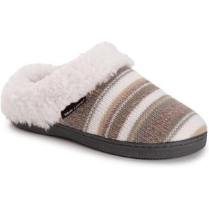 imageMUK LUKS Womens Suzanne Clog SlippersMulti Purple Stripe