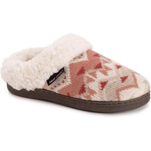 imageMUK LUKS Womens Suzanne Clog SlippersPink Zigzag