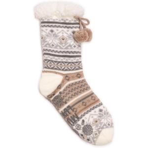 imageMUK LUKS Womens Tall Cabin Sox 1 Pair PackGrey