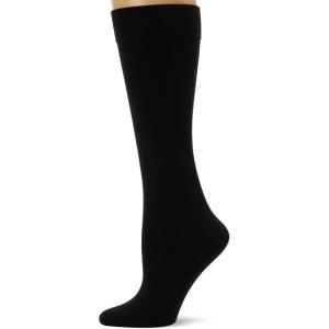 imageMuk Luks Womens Fleece Lined 2 Pair Pack Knee High SocksBlackBlack