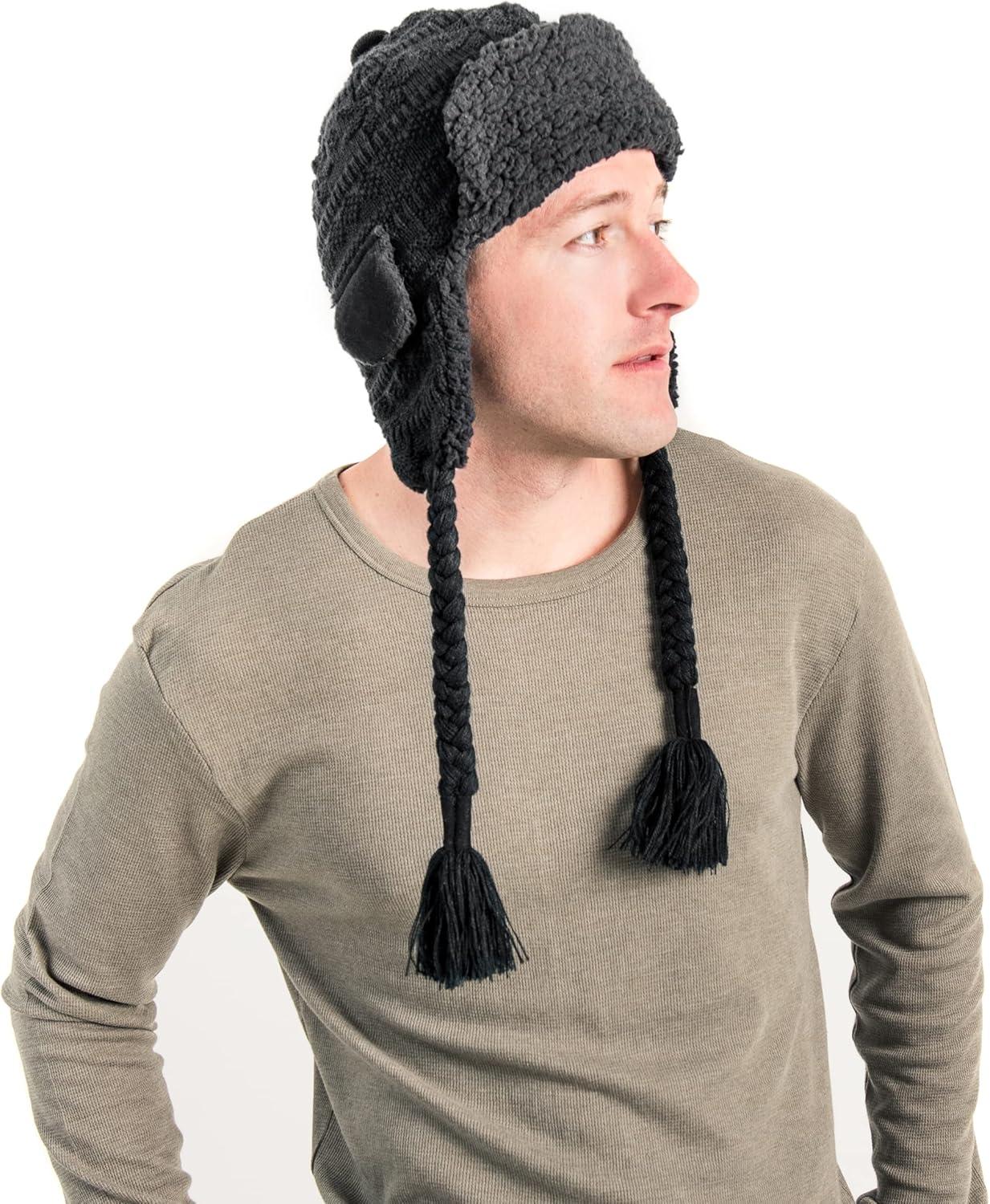 imageMUK LUKS Faux Fur Trapper Hat MensBlack