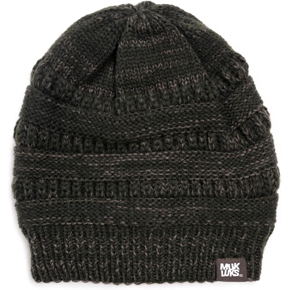 imageMUKLUK Mens Marl BeanieSleep Forest Boatship