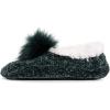 imageMUK LUKS Womens Chenille Ballerina SlipperDark Jade