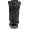 imageMUK LUKS Womens Cheryl Faux Suede Pull On Winter ampamp Snow BootsBlack