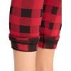 imageMUK LUKS Womens Fleece Lined LeggingRed Buffalo