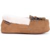 imageMUK LUKS Womens Leather Goods Sia Moccasin SlipperCamel