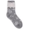 imageMUK LUKS Womens Novelty Heat Retainer Thermal Insulated SocksGrey