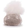imageMUK LUKS Womens Pom Ballerina SlippersBeige