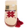imageMUK LUKS womens 50th AnniversarySlipper SocksCream