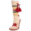 imageMUK LUKS womens 50th AnniversarySlipper SocksCream