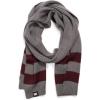imageMUK LUKS Mens RibbedScarfShadowChianti