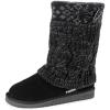 imageMUK LUKS Womens Cheryl Faux Suede Pull On Winter ampamp Snow BootsBlack