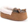 imageMUK LUKS Womens Leather Goods Sia Moccasin SlipperCamel