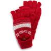 imageMUK LUKS mens Womens Mixed Yarn Flip MittensMUK LUKS Womens Mixed Yarn Flip MittensPoppy