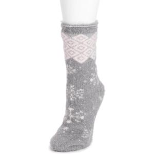 imageMUK LUKS Womens Novelty Heat Retainer Thermal Insulated SocksGrey