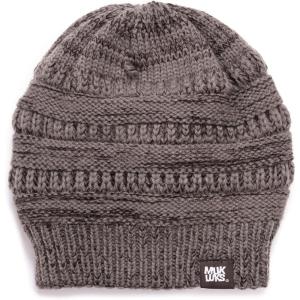 imageMUKLUK Mens Marl BeanieFossilIron Ox