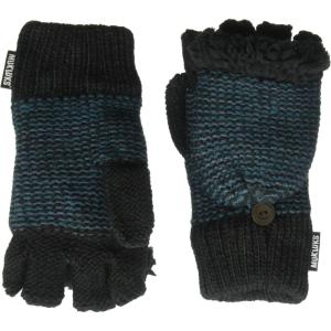 imageMuk Luks Mens Mens Fingerless Flip Mittens oxford One Size