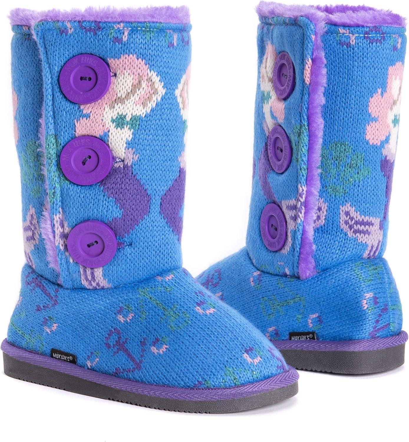imageMUK LUKS Girls Malena Boots FashionBlue
