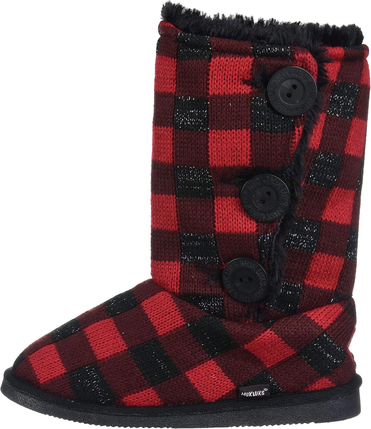 imageMUK LUKS Girls Malena Boots FashionDark Red