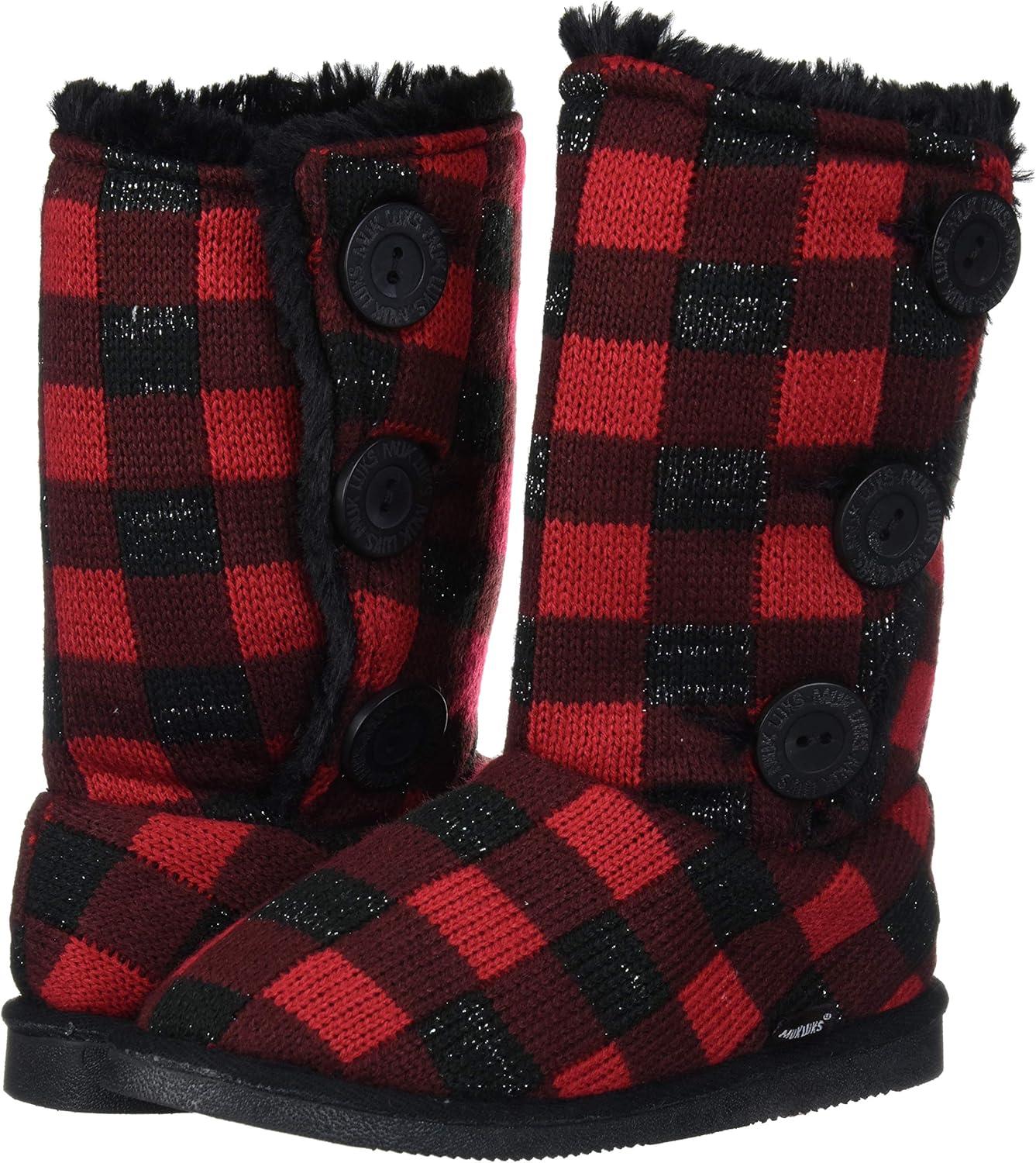 imageMUK LUKS Girls Malena Boots FashionDark Red