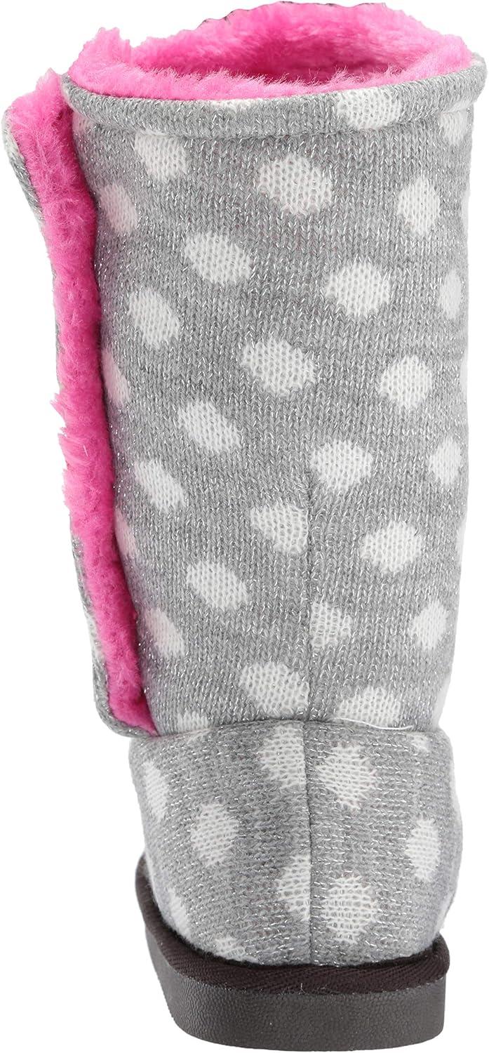 imageMUK LUKS Girls Malena Boots FashionGreyPink
