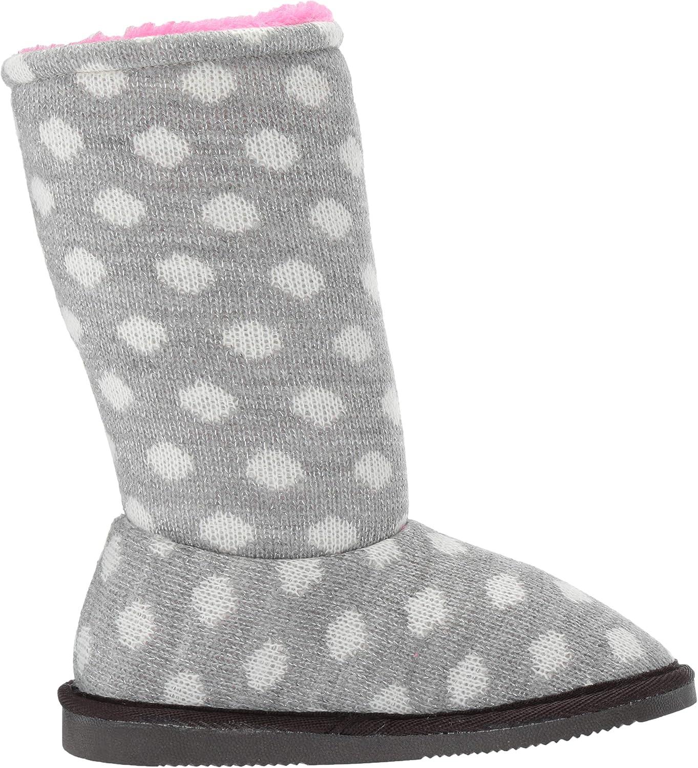 imageMUK LUKS Girls Malena Boots FashionGreyPink