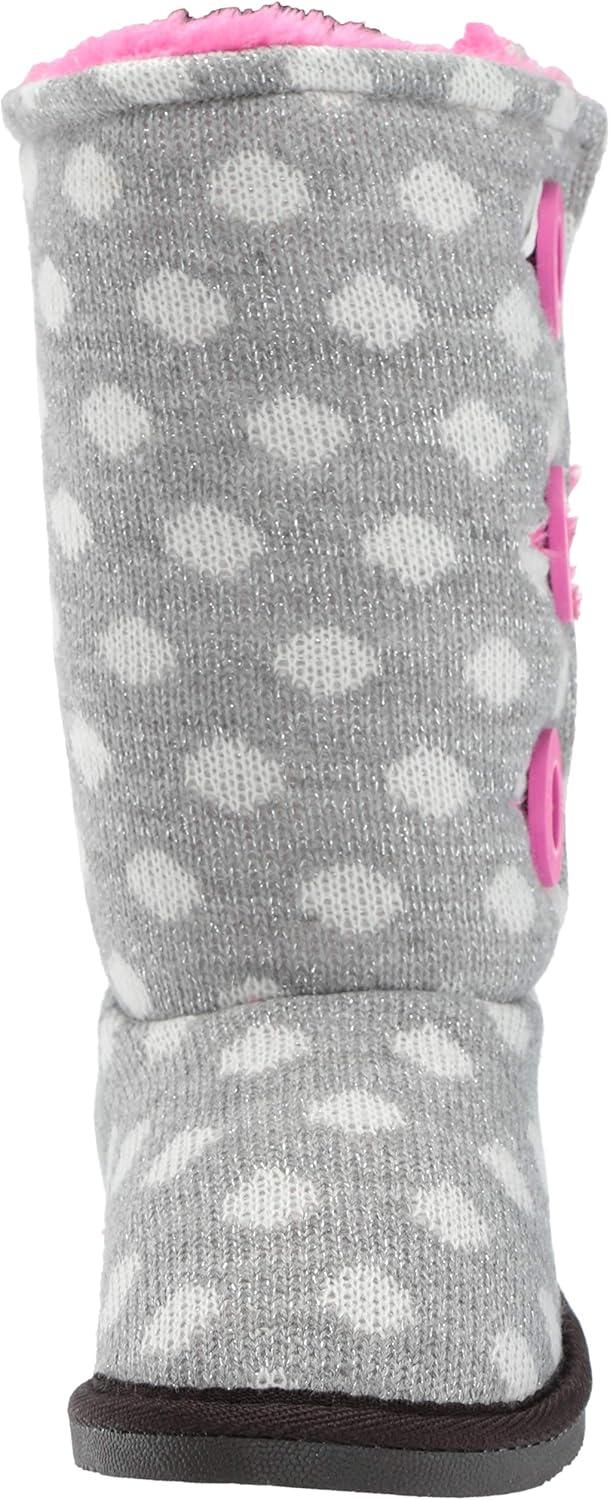 imageMUK LUKS Girls Malena Boots FashionGreyPink