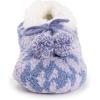 imageMUK LUKS Womens Cozy Ballerina Slipper with Sherpa LiningBluePurple