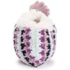imageMUK LUKS Womens Cozy Ballerina Slipper with Sherpa LiningNavyPurple