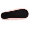 imageMUK LUKS Womens Cozy Ballerina Slipper with Sherpa LiningPeach Smile