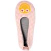 imageMUK LUKS Womens Cozy Ballerina Slipper with Sherpa LiningPeach Smile