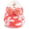 imageMUK LUKS Womens Cozy Ballerina Slipper with Sherpa LiningPink