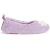 imageMUK LUKS Womens Cozy Ballerina Slipper with Sherpa LiningPurple Daisy